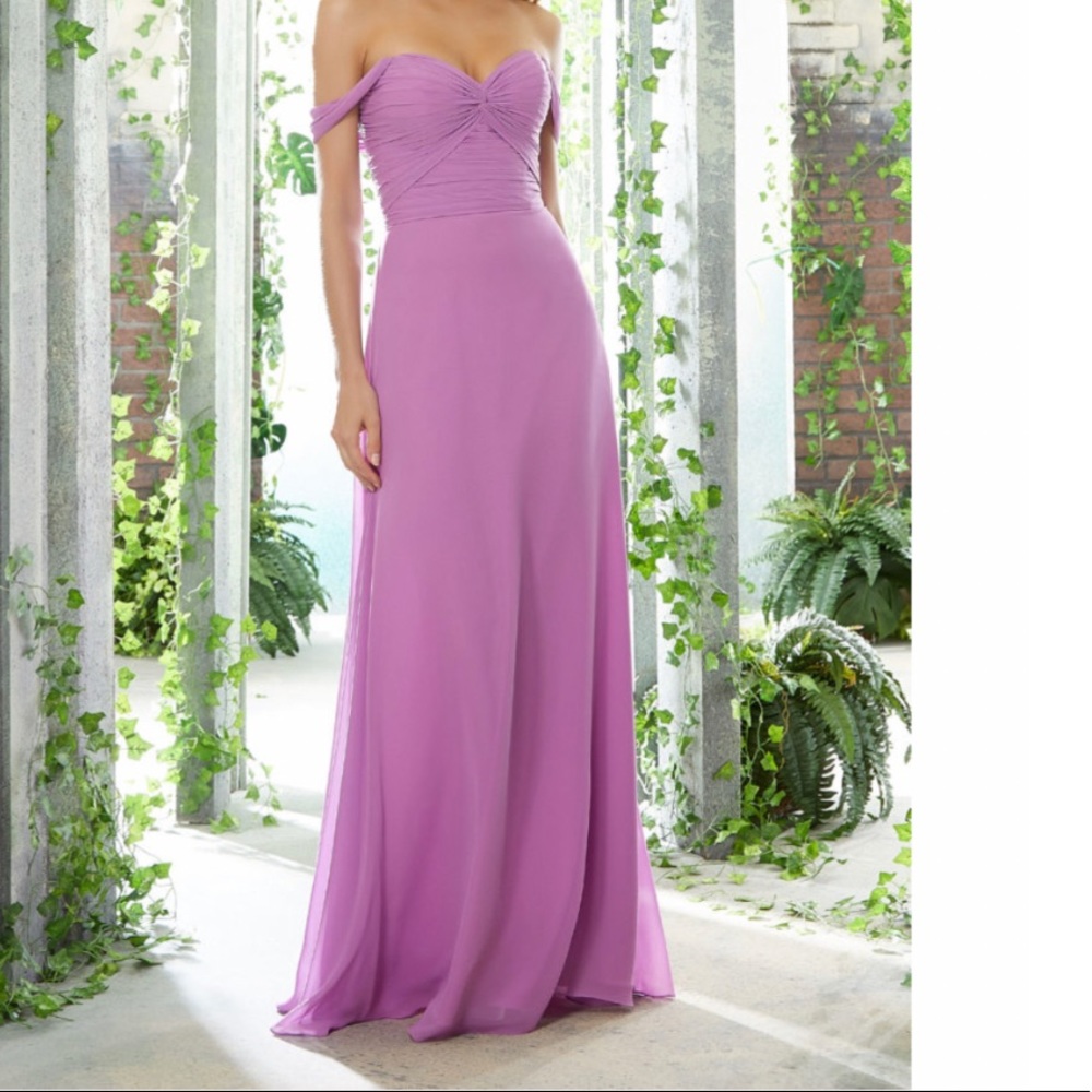 Mori Lee BLACK Chiffon Gown